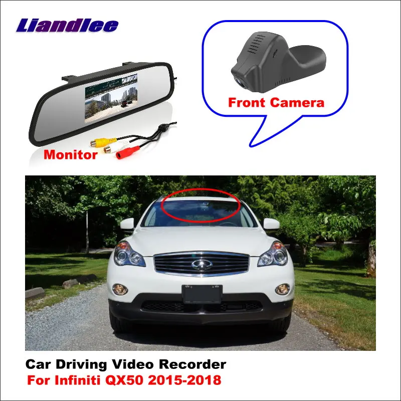 Liandlee Автомобильная дорожная запись WiFi DVR Dash камера для вождения видео рекордер для Infiniti QX50