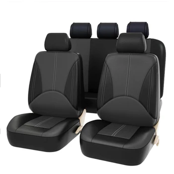 

Universal Styling Full Set PU Leather Faux Leather Interior Accessories Automobile Protector Car Seat Cover