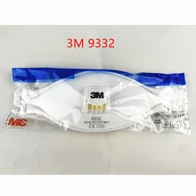 1 шт. 3 м 9332 плоский сложенный респиратор с клапаном выдоха FFP3