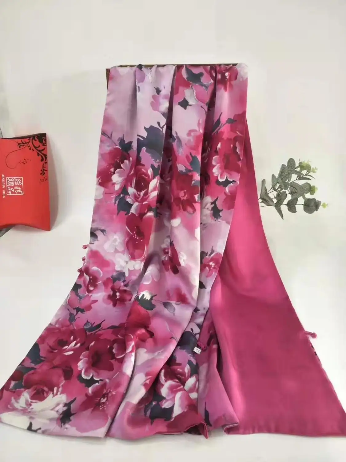 CIUSLI натуральный шелковый шарф для женщин роскошный подарок для мамы Moda mujer Echarpe Hiver Femme/Люкс Chusta - Цвет: 35