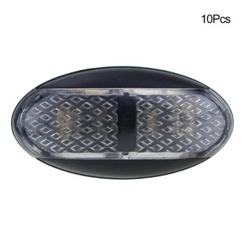 

10pcs Boat Trailers Home Easy Install Trucks Dust Resistant 10-30V Super Bright Caravans Durable Ceiling Light