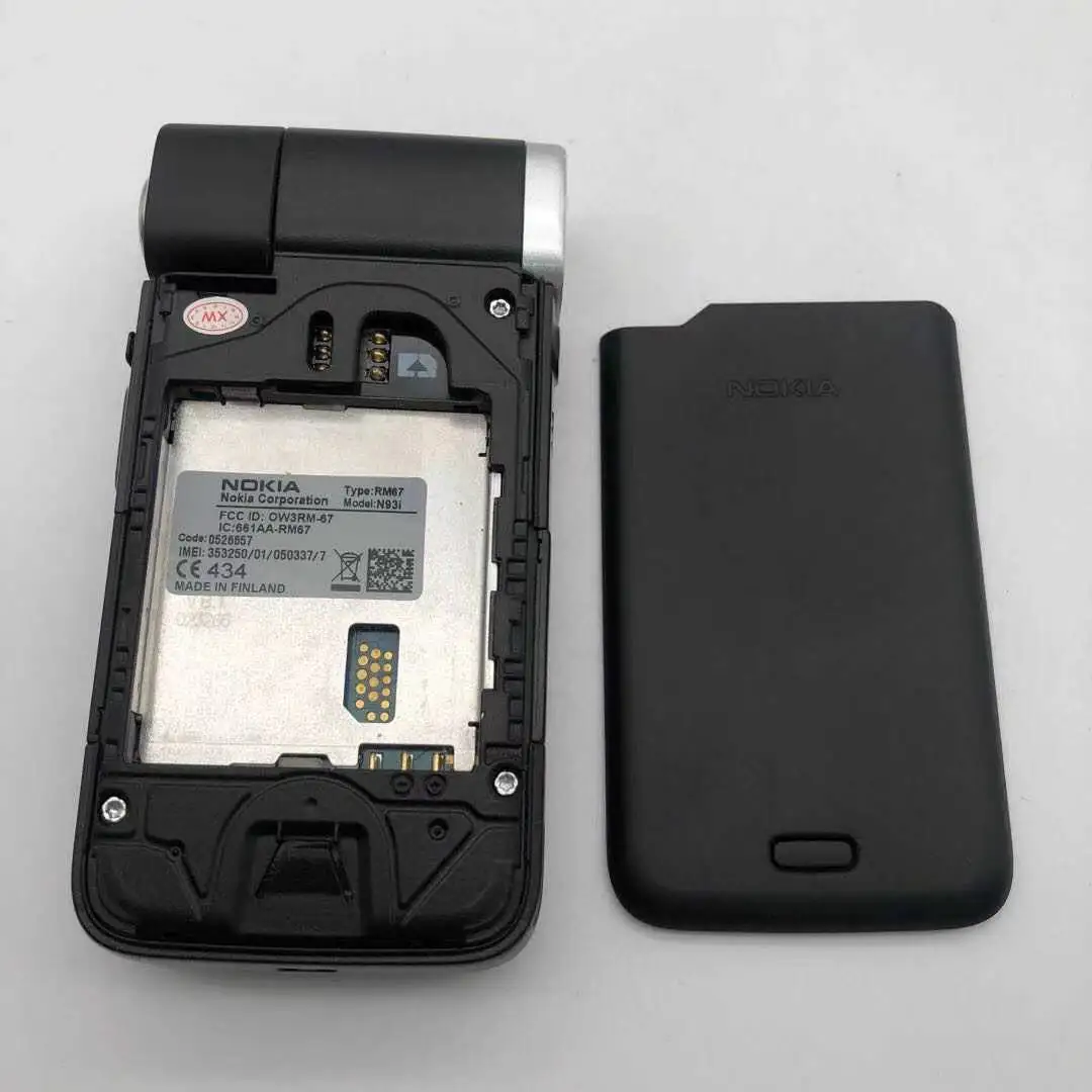 iphone 8 refurbished Nokia N93i refurbished Original Unlocked Nokia N93i cell phone WIFI 3G refurbished phones Russian keyboard support Refurbished iphone 8 refurbished