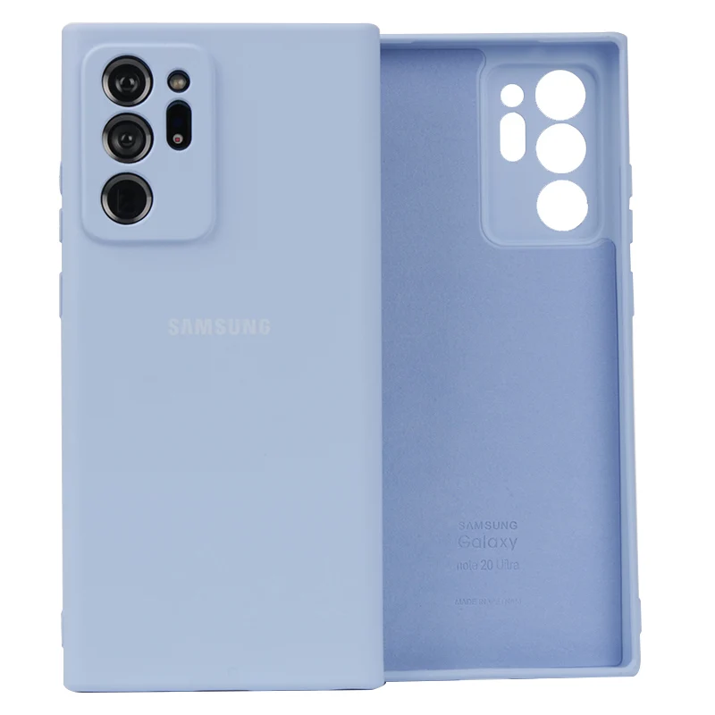 Samsung Galaxy Note 20 Ultra 5G Case Camera Protection Soft Silicone Cover Silky Touch Protective Shell Note20 Note20 Ultra mobile pouch Cases & Covers