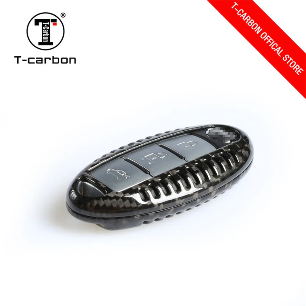 T-carbon Роскошный чехол для ключей 2005-2008 Infiniti FX35 FX4 для nissan модифицированный чехол для ключей автомобиля аксессуары для автомобиля