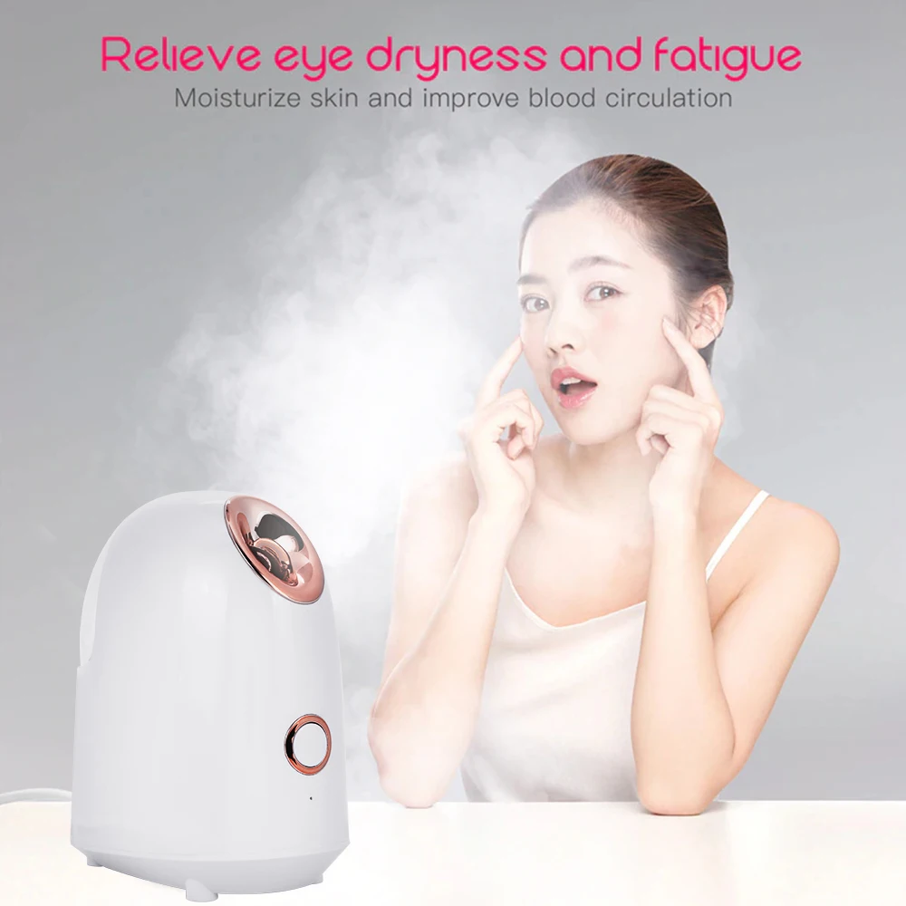 

Nano Ionic Deep Cleaning Facial Cleaner Facial Hot Steamer Face Sprayer Beauty Face Steaming Device Open Pore Skin Care