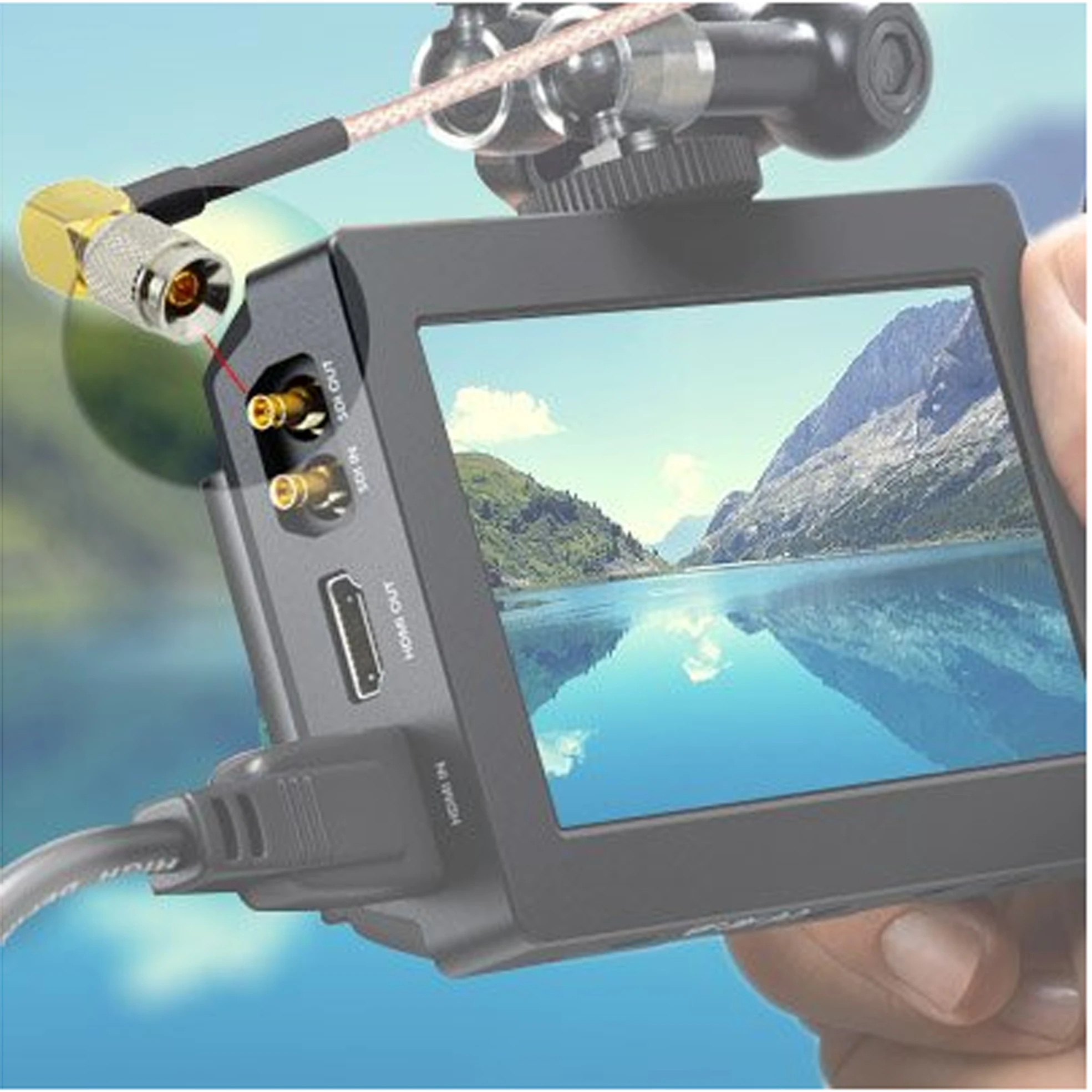 HD-SDI к HDMI конвертер жесткий диск видео кабель для заказа DIN 1,0/2,3 к BNC 75 Ом для Blackmagic BMCC BMPC HyperDeck Kameras