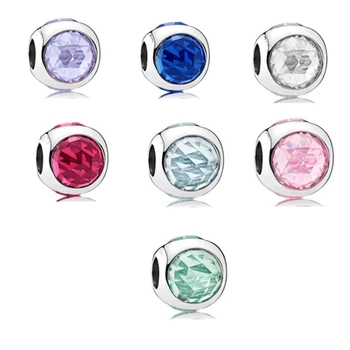 

Colorful Radiant Droplet Charms Popular Beads For Jewelry Making Fits Original Bracelets & Bangles Woman DIY Charms