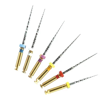 

6 pcs/box Universal Dental Engine Use Dentist Auxiliary drill bit Rotary File SX-F3 Machine Taper Teeth Whitening Material Tool