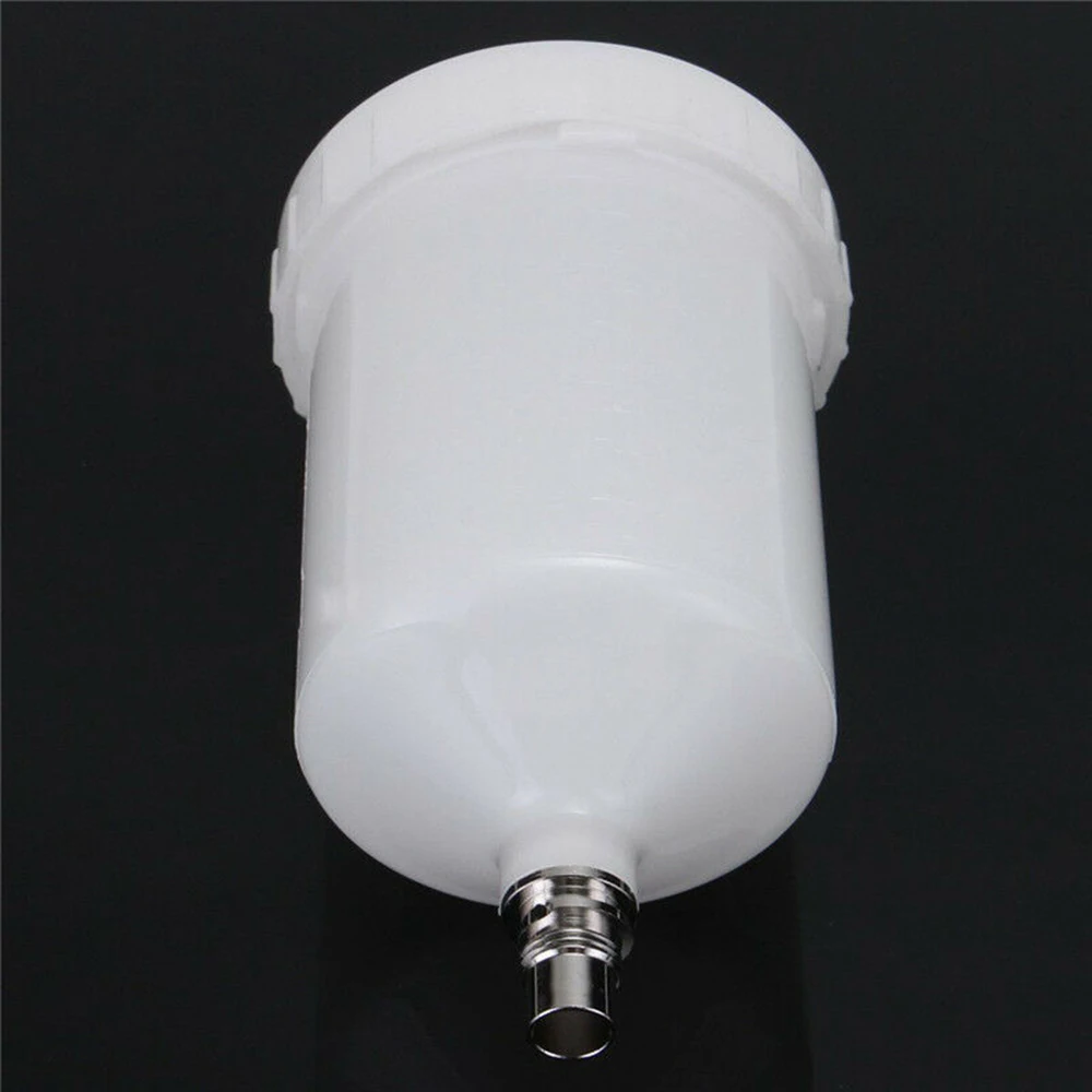 

600mL Plastic Spray Tool Cup QCC Connector For SATAjet Sprayers Replacement