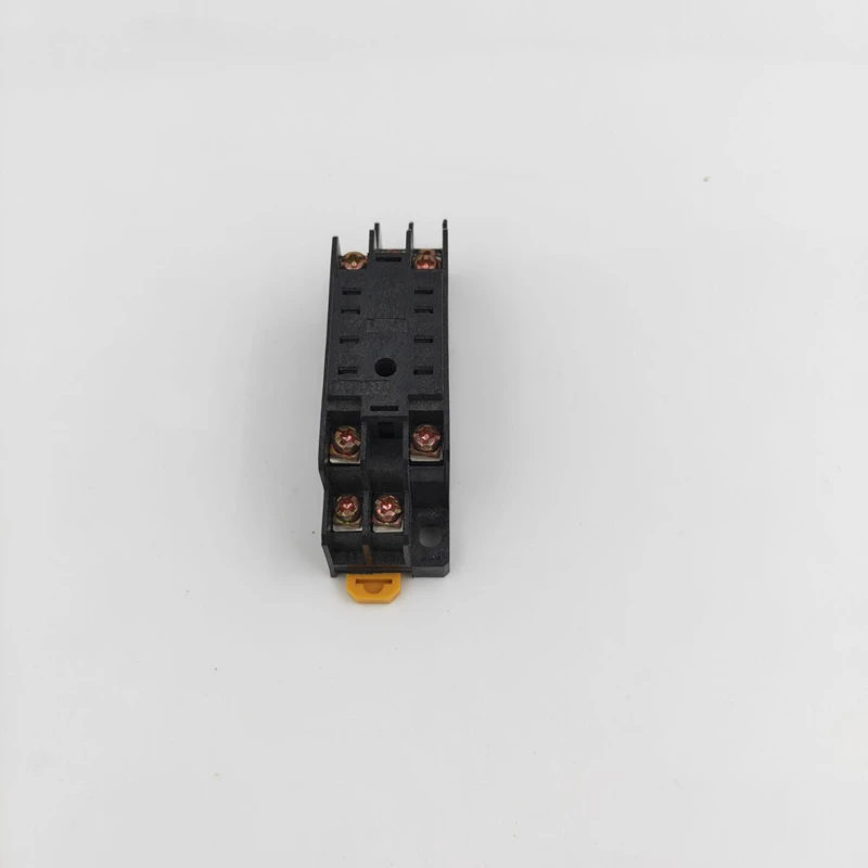 Монтажное реле на DIN рейку PF083A PYF08A разъем с 8 контактами|relay socket base|pin relaysdin rail mounted
