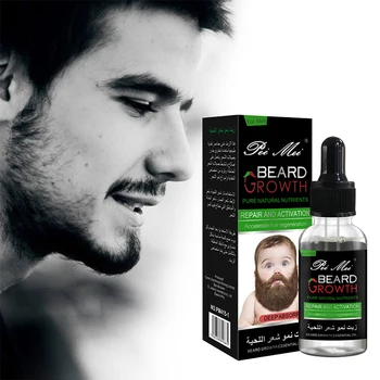 

30ml Natural Men Beard Hair Growth Oil Conditioner Care Essential Oil Mustache Grow Serum Eyebrow Essence Aftershave