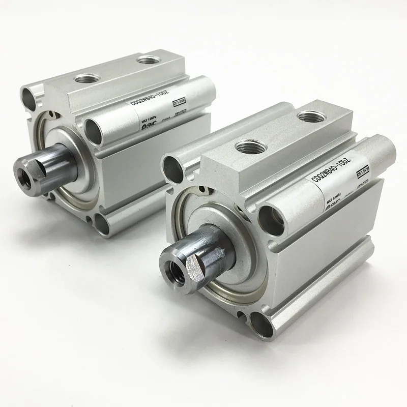 CDQ2WB40-25D CDQ2WB40-10DZ двойного действия двойной стержень Компактный цилиндр CDQ2WB серии
