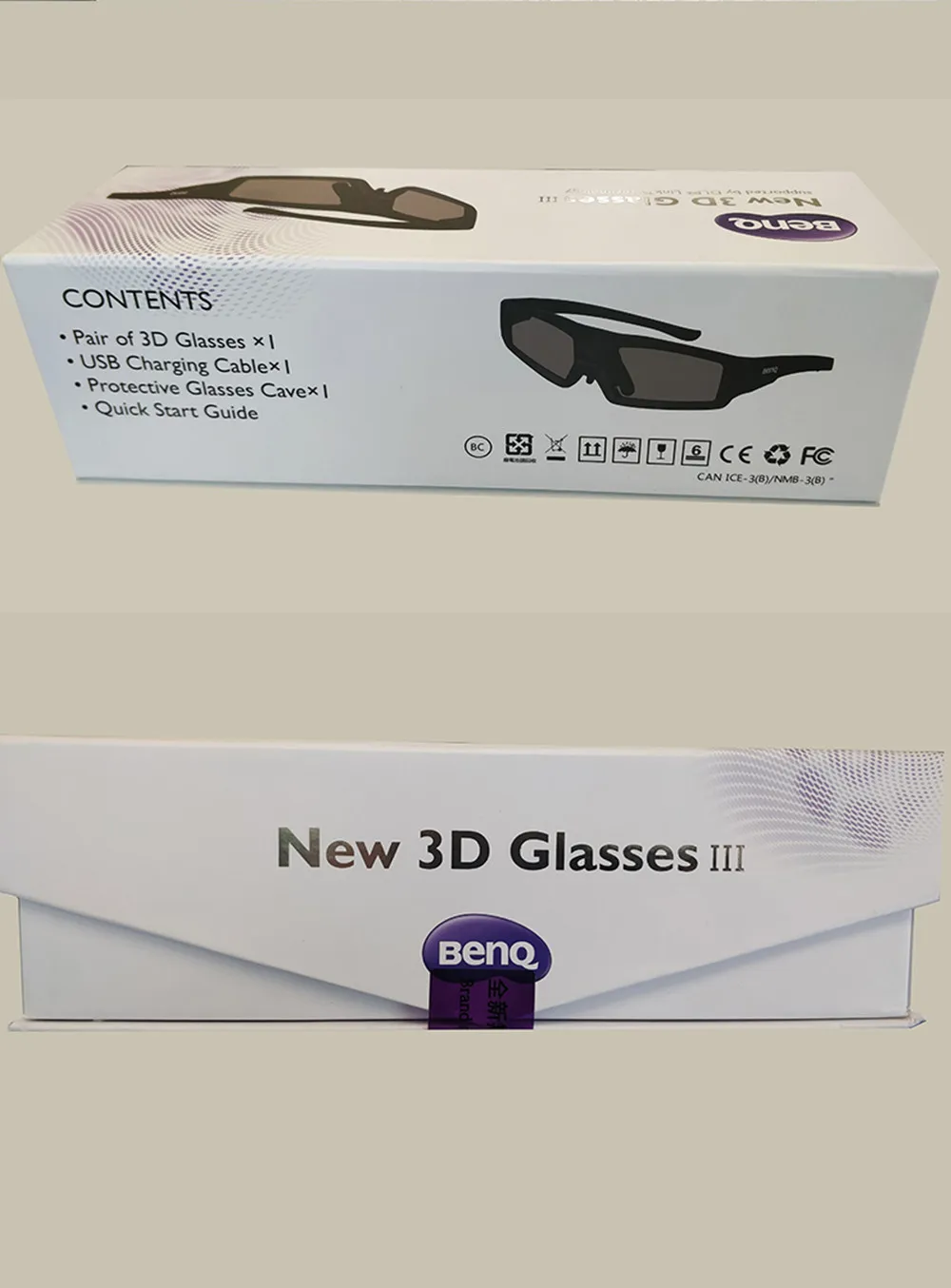 Универсальные активные затвор Ben Q III 3D очки DLP Link 3D очки для DLP 3D проектора 96-144 Гц для BenQ