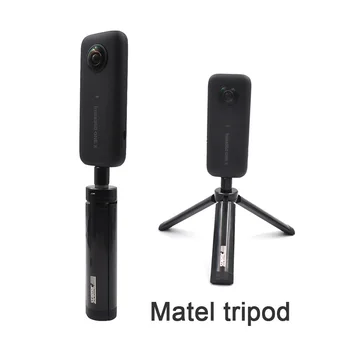 

Startrc insta360 one X/GO camera Accessories spare parts 14cm metal tripod selfie stick Mount For insta360 evo sports Camera