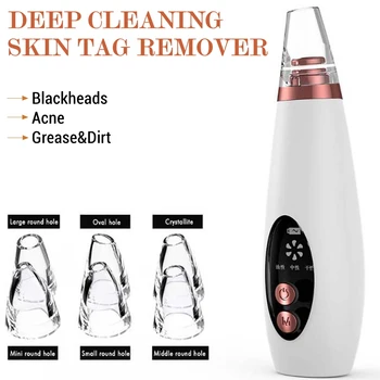

Blackhead Remover Facial Deeply Clean Pore Remove Acne Pimple Black Dot Vacuum Suction Face SPA Diamond Vacuum Skin Care Tool