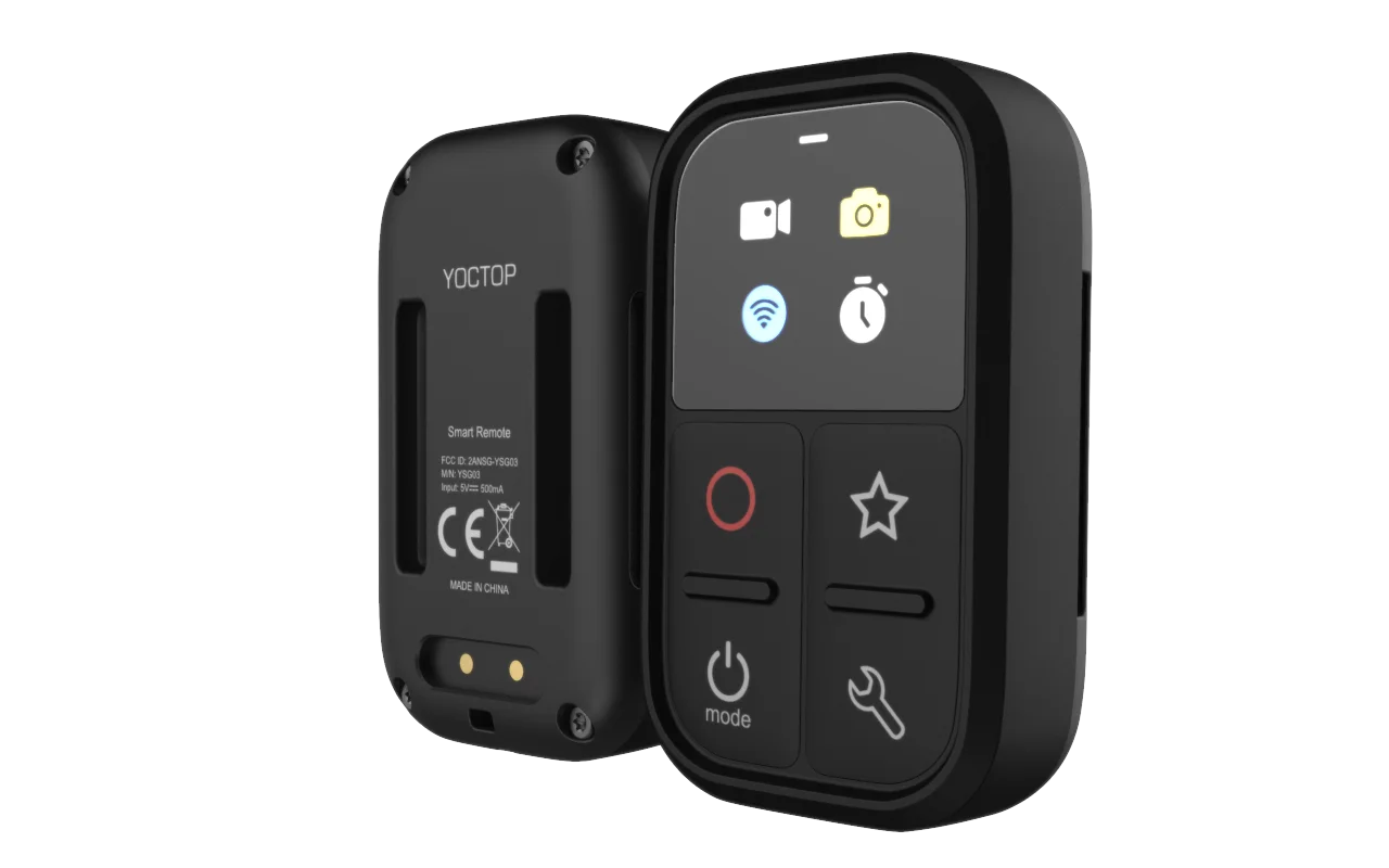 Remoto para Gopro Compatível com Herói Max com Vara de Montagem e Pulso Controle Hero Yoctop Bluetooth Inteligente Remoto 10 9 8 - Image 3