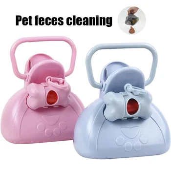 

Dog Cat Pet Travel Foldable dog poop bag dispenser dog pooper scooper dog poop picker