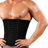 Twinso Men Shapewear Waist Trainer Body Shaper Modeling Belt Fat Compression Strap with 6 Hooks Shapewear Cincher Girdle Corset ► Photo 1/6