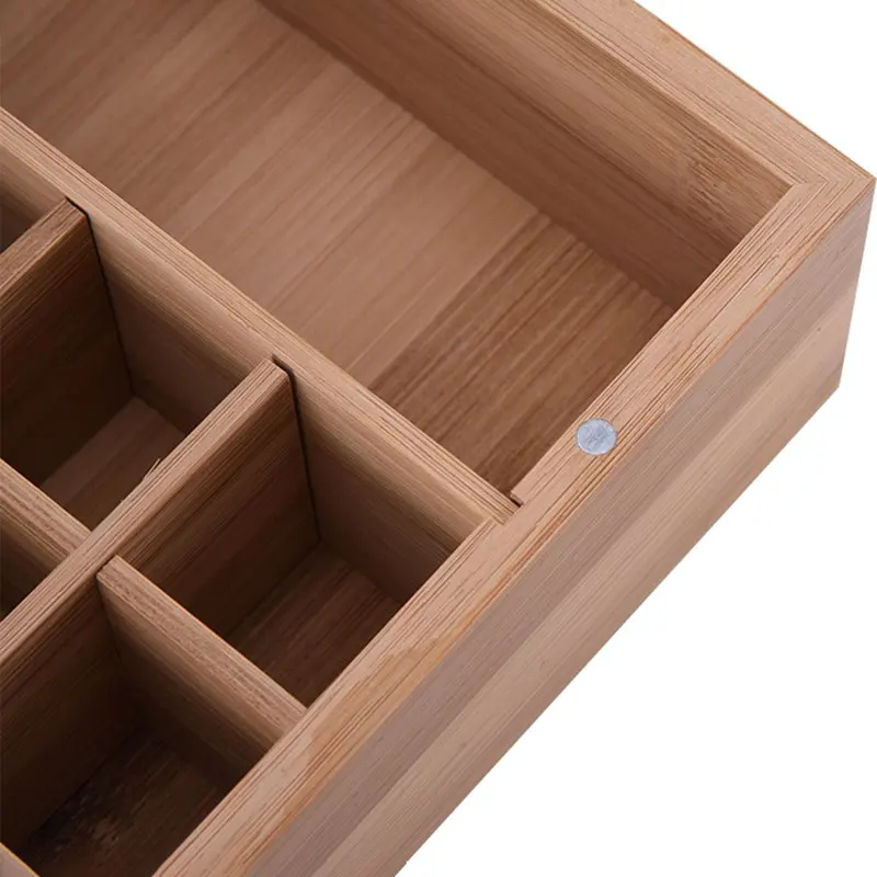 Бамбуковая коробка для хранения эфирных масел с 26 сетками Diy защитный деревянный чехол для хранения художественного декоративного орнамента