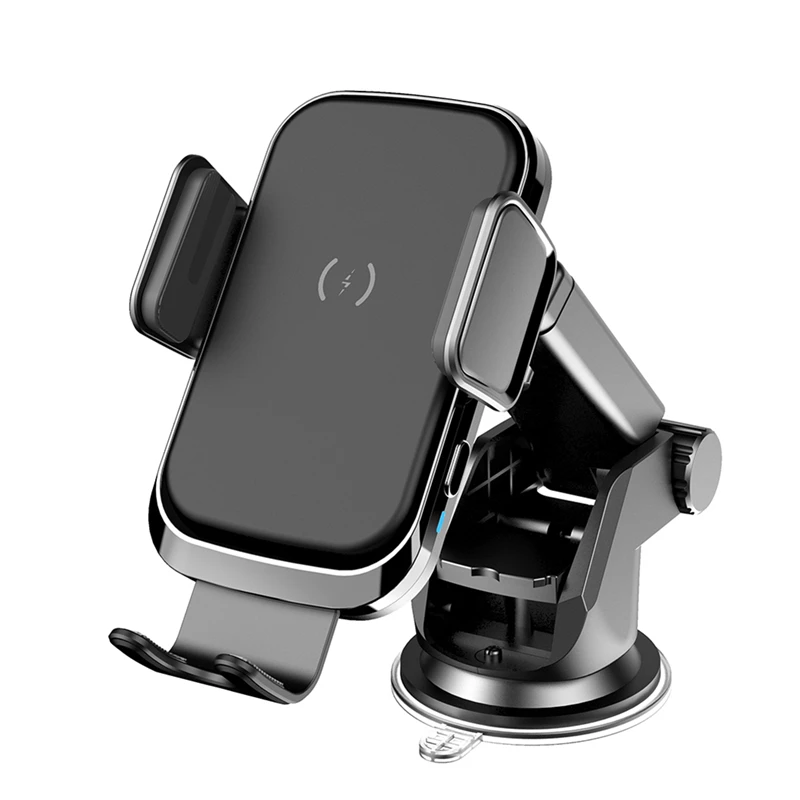 charging stand for phone Qi Fast Car Wireless Charger 15W For iPhone 11 Samsung S20 S10 S9 + Induction Car Mount Wireless Charging with Car Phone Holder samsung wireless charger trio