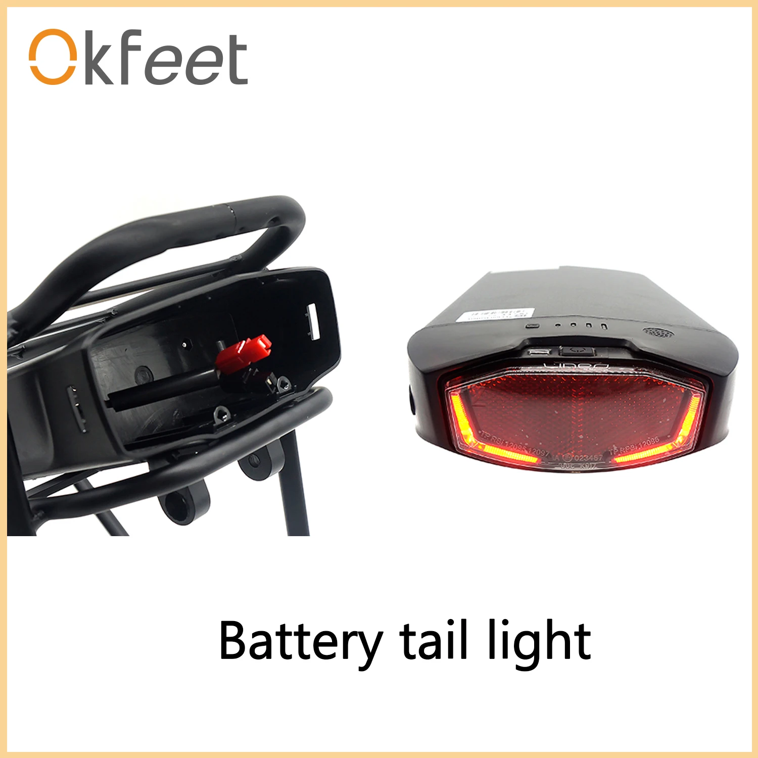Мощная аккумуляторная батарея Okfeet 36 в 48 13 а/ч 16 А/ч для аккумулятора Bafang eBike +