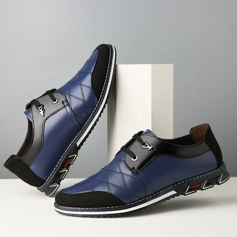 GLAZOV/Мужская обувь из натуральной кожи; черные туфли; лоферы из натуральной кожи; мужские мокасины; итальянская дизайнерская обувь; большие размеры 38-46