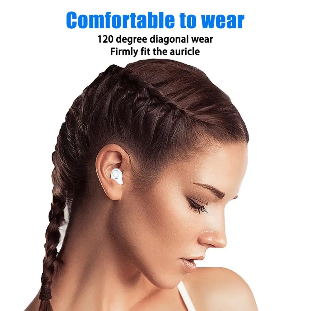 G60 TWS Bluetooth True Wireless Earphones Stereo bass Bluetooth 5.0