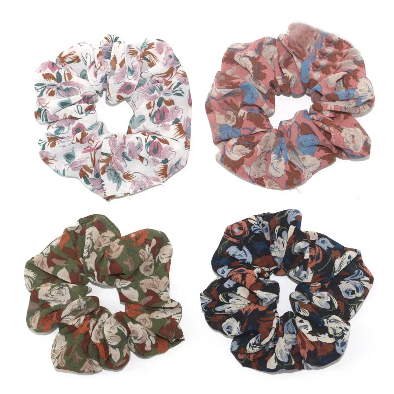 Hot Sales Women Hairband printing color cloth Elastic Hair Band Rubber Headband Scrunchie For Women hair accessories,ACC148 custom cheap price custom printing color catalog promotion flyer folded leaflet poster printing