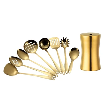 

1 Set Cooking Tools Spoon Shovel Cookware Kitchen Tools & 1Pcs Toothpick Box Toothpick Holder Kitchen