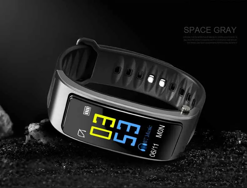 Bluetooth Y3 цветной экран гарнитура Talk умный Браслет пульсометр спортивные часы Шагомер фитнес-трекер Браслет