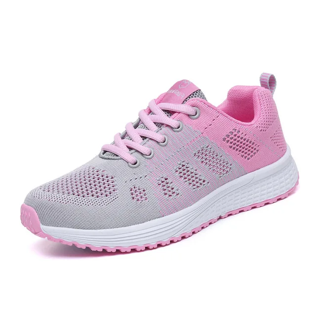 Женские кроссовки с прозрачной подошвой и воздушной подушкой; модная резиновая подошва; женская прозрачная спортивная обувь на платформе - Цвет: 1721 Grey Pink