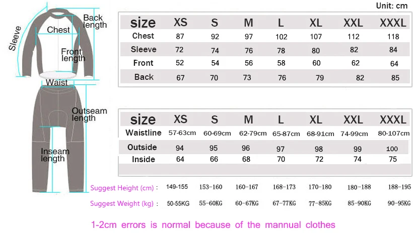 ??size chart