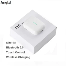 30 шт. i10 TWS размер 1:1 Bluetooth беспроводные наушники бас сенсорный контроль наушники для Android IOS iPhone PK i1000 i30 i200