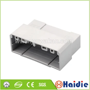 

Free shipping 2sets 26pin male auto wiring unsealed plug cable plastic car connector