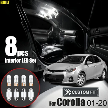 

Xukey Car Interior Dome Map Trunk LED Light Kit CANBUS For Toyota Corolla 2007 2008 2009 2010 2012 2013 2014 2015 2016 2017 2018