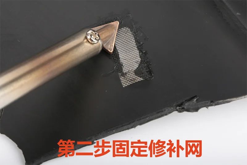 gas welding machine 2022 NEW Smoothing Iron For Car Bumper Repair Electric Soldering Iron Flat Tip Plastic Welding Leather Ironing Tool hot air soldering