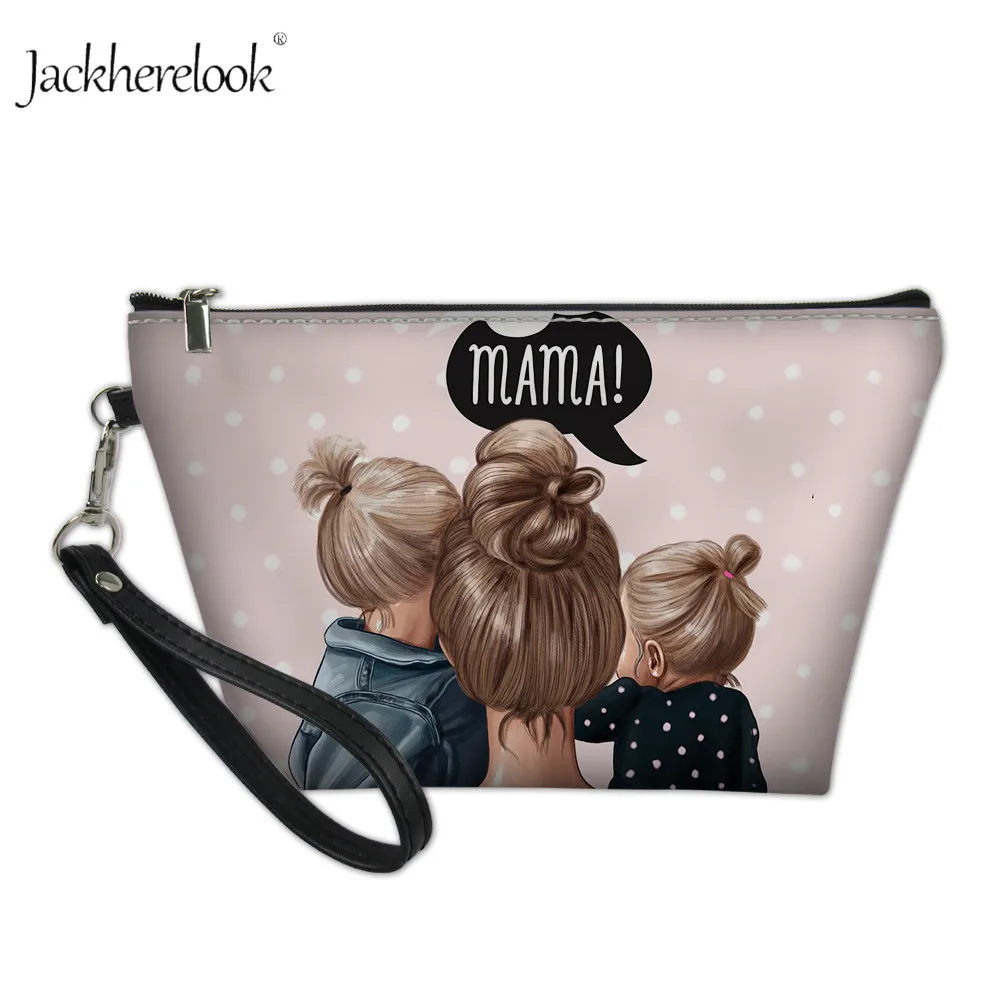 Jackherelook, косметичка для супер мамы, мини косметичка для леди, Модный женский клатч, сумка из искусственной кожи, косметичка, портативная дорожная сумка - Цвет: HK813Z8