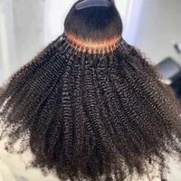 Micro NJosé Head I Tip-Extension de Cheveux Humains pour Femme, Microlinks, Afro, Kinky, Curly, Mongol CharacterRing, 100g = 100 Brins 2