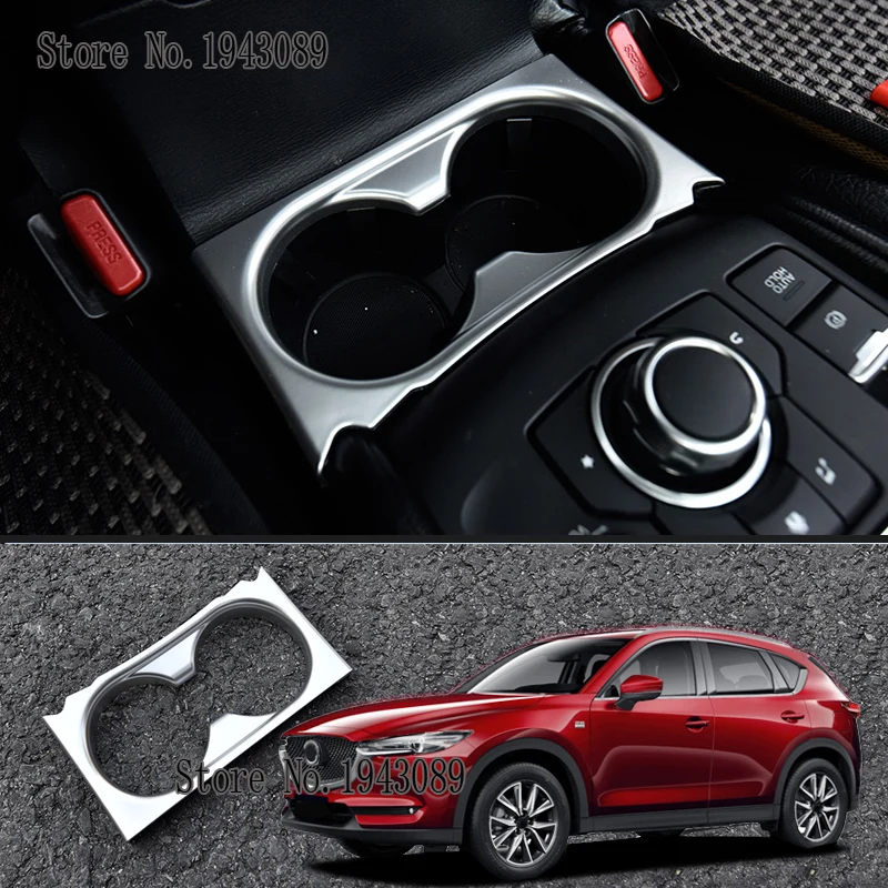 

For Mazda CX5 CX-5 CX 5 2017 2018 2019 KF Console Air Conditioner Outlet Frame Cover Trim Garnish Decotive Stickers Car Styling