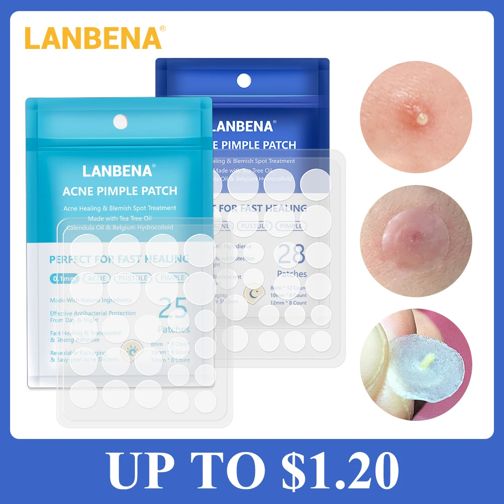 

LANBENA Face Mask Acne Treatment Facial Mask Skin Care Acne Pimple Remover Tools Patches Stickers Black Mask Peeling Face Masks