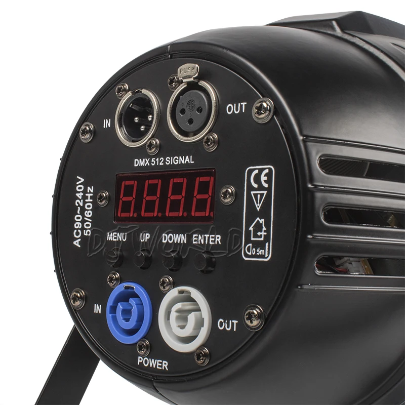 4 шт./лот 18*12 Вт RGBW с масштабированием светодиодный Par свет Крытый Led Zoom DMX512 для