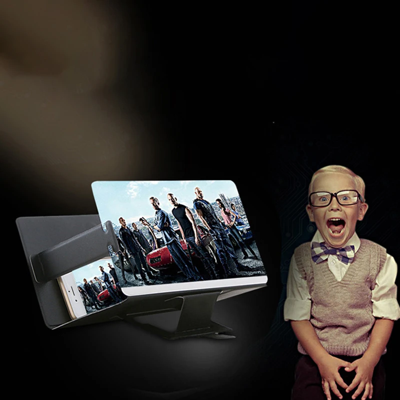 3D экран HD Универсальный держатель для мобильного телефона усилитель увеличительное стекло Подставка Кронштейн держатель Универсальные для мобильных телефонов
