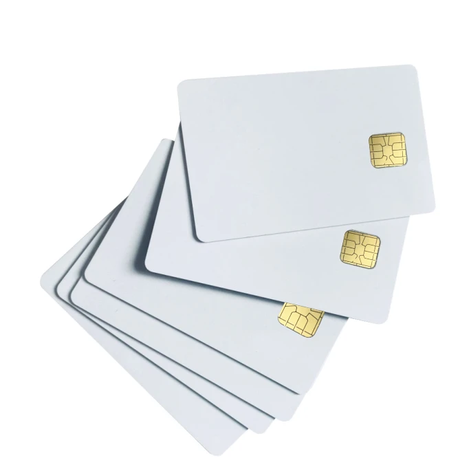 Contact White SLE4428 Big Chip Inkjet Printable Blank PVC Card Comp With SLE5528 Chip For Epson T50 Canon Inkjet Printer 10pcs rfid blank cards blank smart ic cards