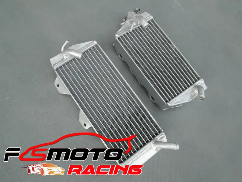 Абсолютно для Kawasaki KXF450 KX450F 2006 2007 2008 06 07 08 Алюминий радиатора