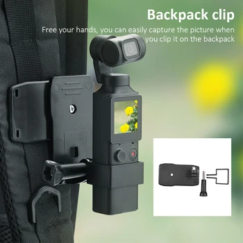 

Handheld Gimbal Camera Backpacks Mount Clip Compact Portable Carry Convenient Expansion Bracket for FIMI PALM