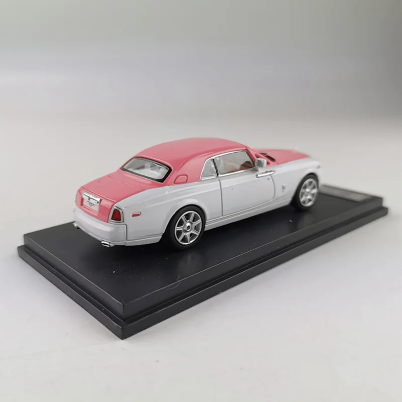 1: 64 Gust Ограниченная серия выставочная модель автомобиля супер металлическая текстура Литой Сплав Коллекция игрушек сувенир детский подарок - Цвет: Pink