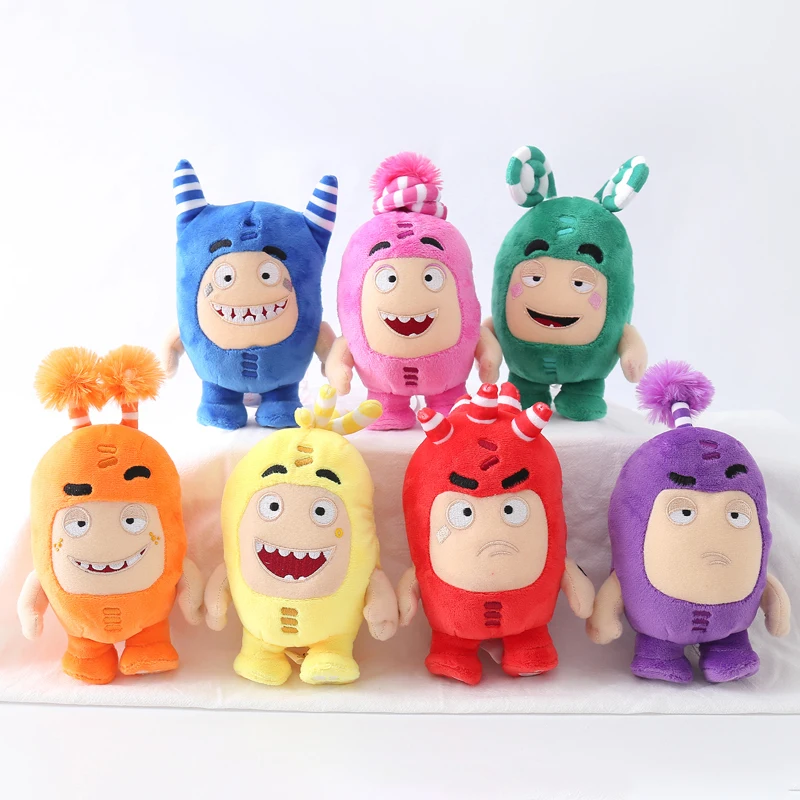 23 см Oddbods предохранитель пузырьки Newt Pogo Slick Jeff bubble Zee плюшевые мягкие игрушки милые
