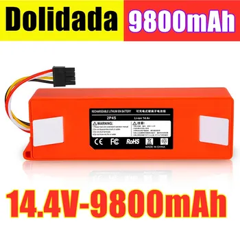 

Robotic Vacuum cleaner Replacement Battery for Xiaomi Robot Roborock S50 S51 S55 Accessory Spare Parts li-ion battery 9800mAh