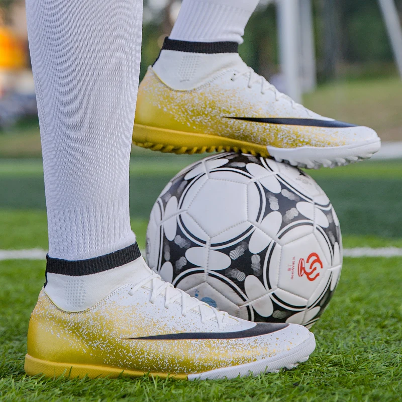 Мужская футбольная обувь Fury CR7 XII VII Elite FG Soccer Cleats уличные футбольные бутсы Messi Superfly VI 360 Elite FG высокие сапоги