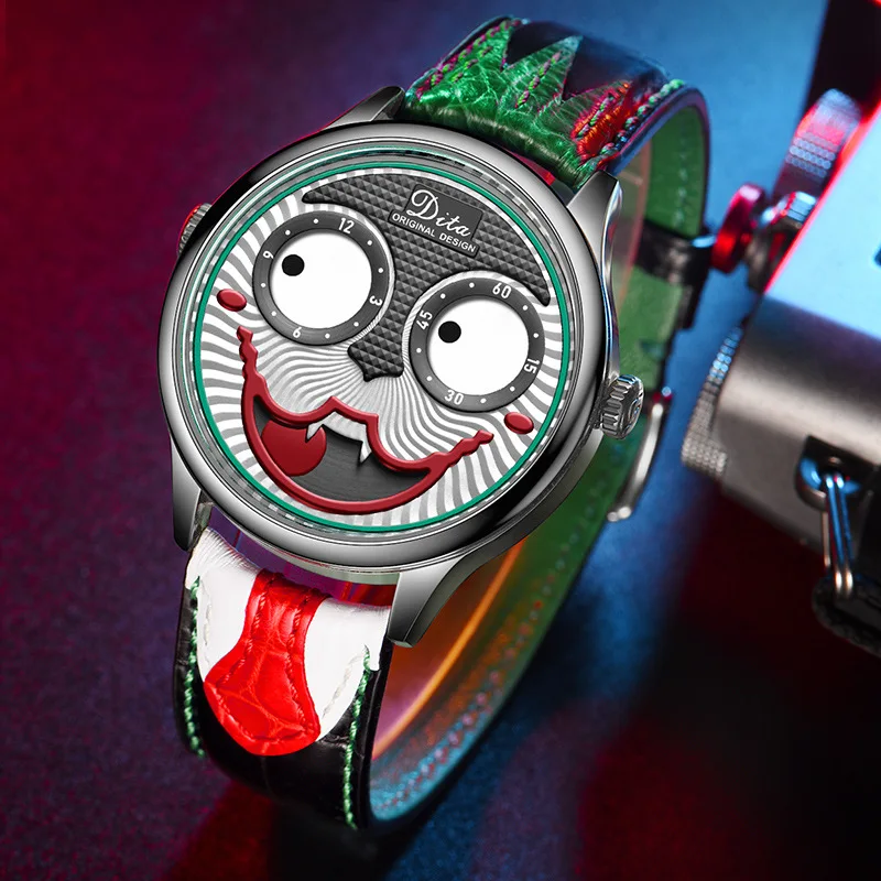 Movie It:Chapter Two Pennywise Joker Cosplay Joaquin Phoenix Arthur Fleck Joker Watch Alloy Quartz Watches Limited Edition Watch